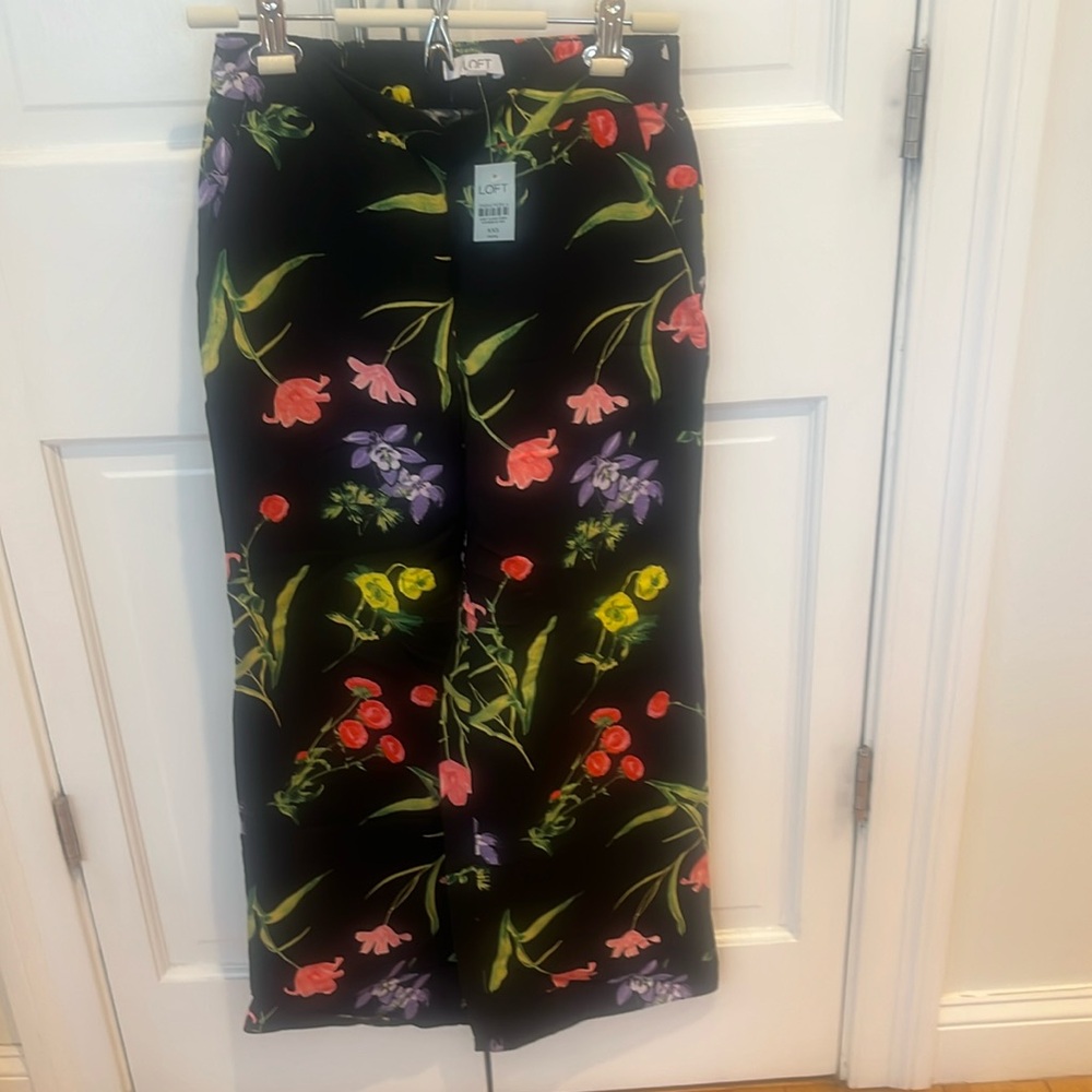 Loft wide leg pants, xxsp, has tag but price fell off